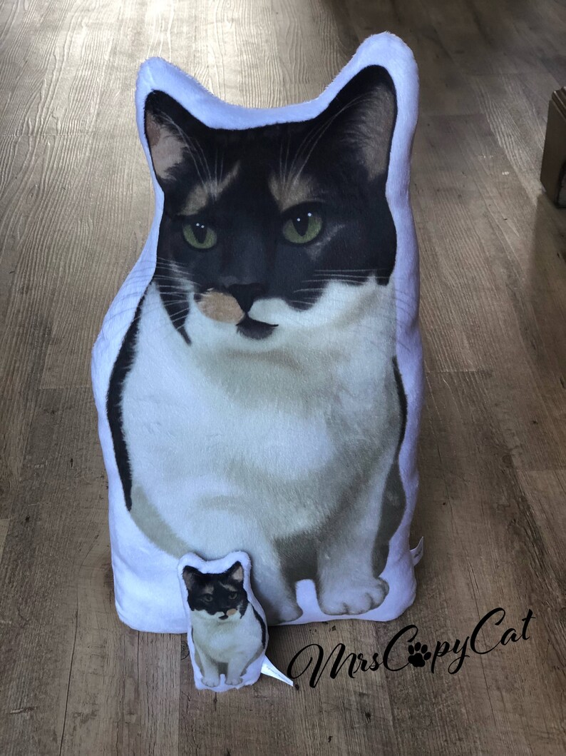 Calico Cat Pillow Cat Pillow Pet Stuffed Animal Kids Cat Etsy