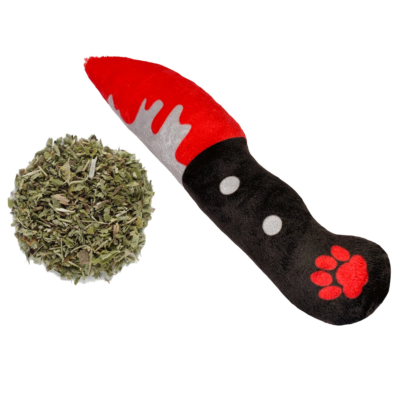 Catnip Cat Toy Bloody Knife Gift for Cats Dexter Killer Cat Etsy