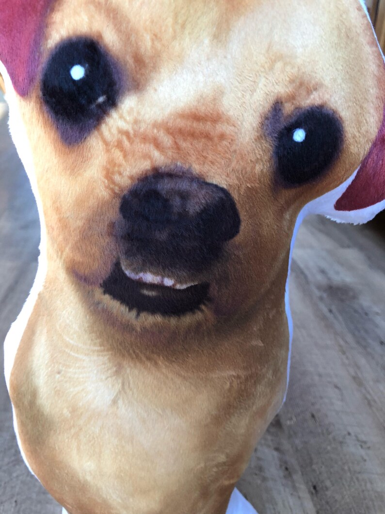 Chihuahua Plush Pillow Dog Shaped Plush Dog Stuffed Animal Dog Etsy