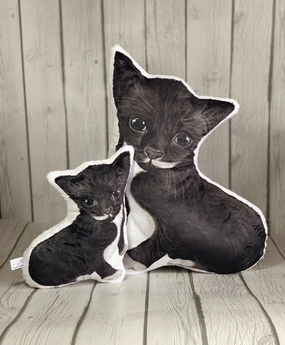tuxedo cat plush