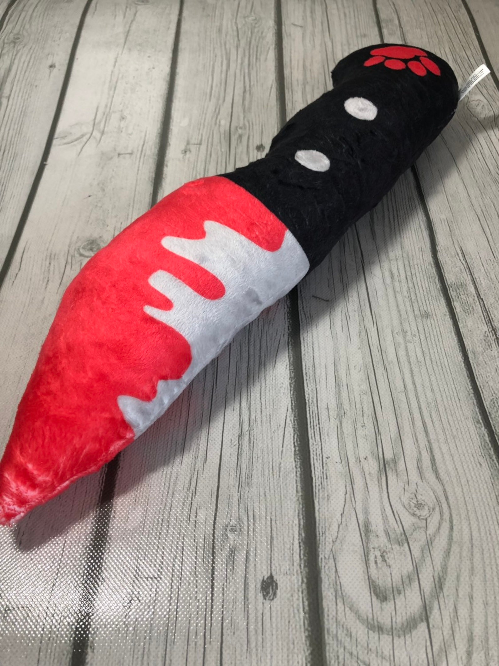 BIG Knife Dog Toy Bloody Knife Squeaky Toy for Small Dogs Etsy