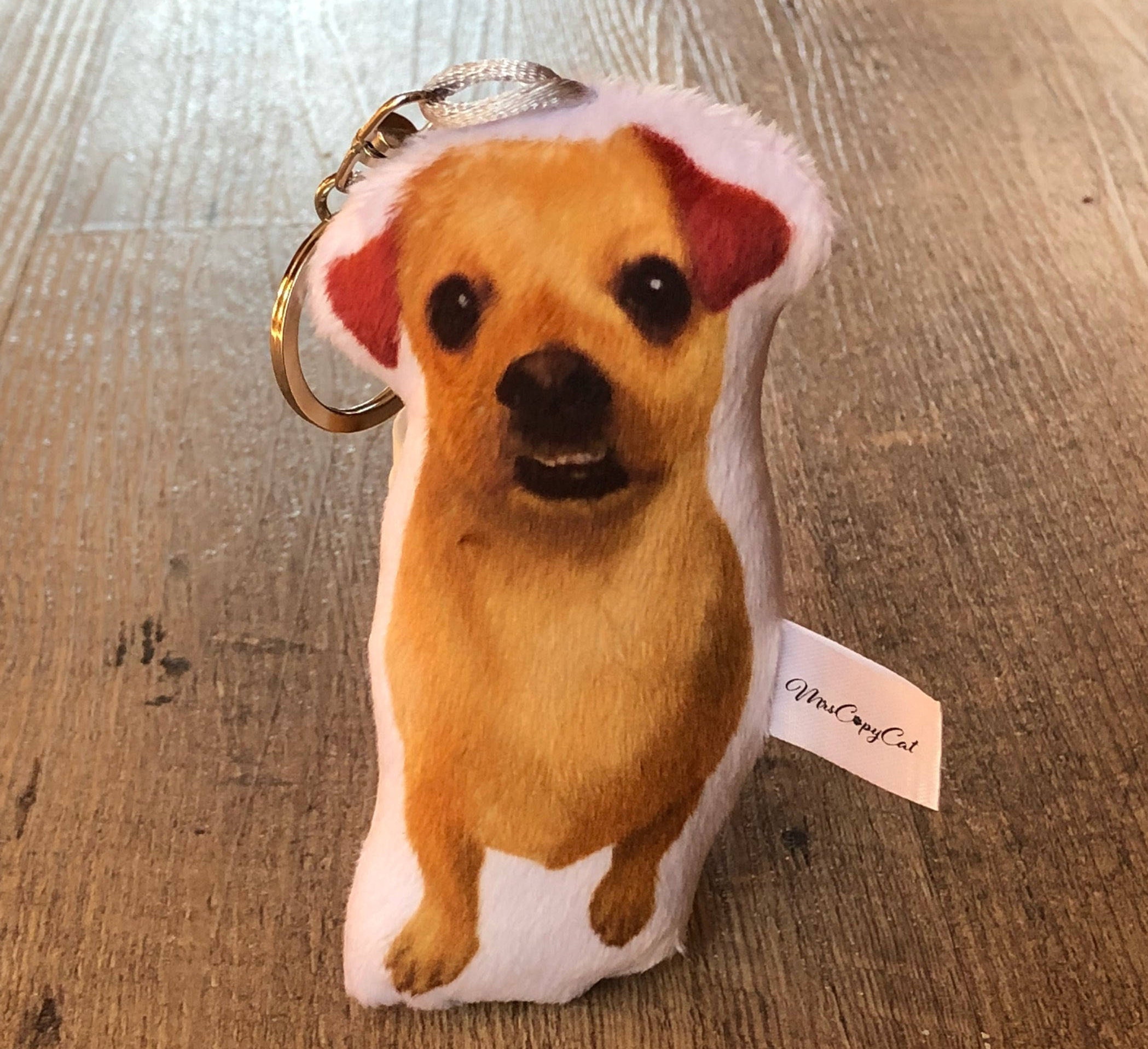 Pet Portrait Keychain Dog Pillow Keychain Cat Plush Keyring Etsy