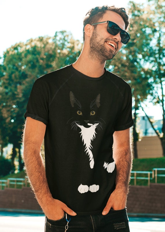 Tuxedo cat shirt Clearance