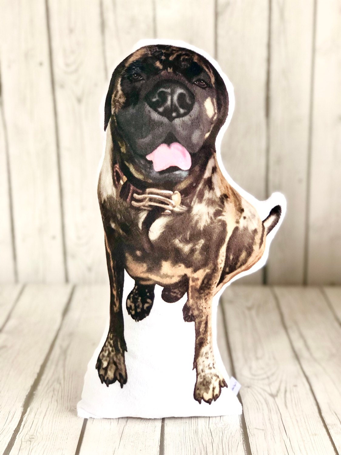Brindle mastiff stuffed clearance animal