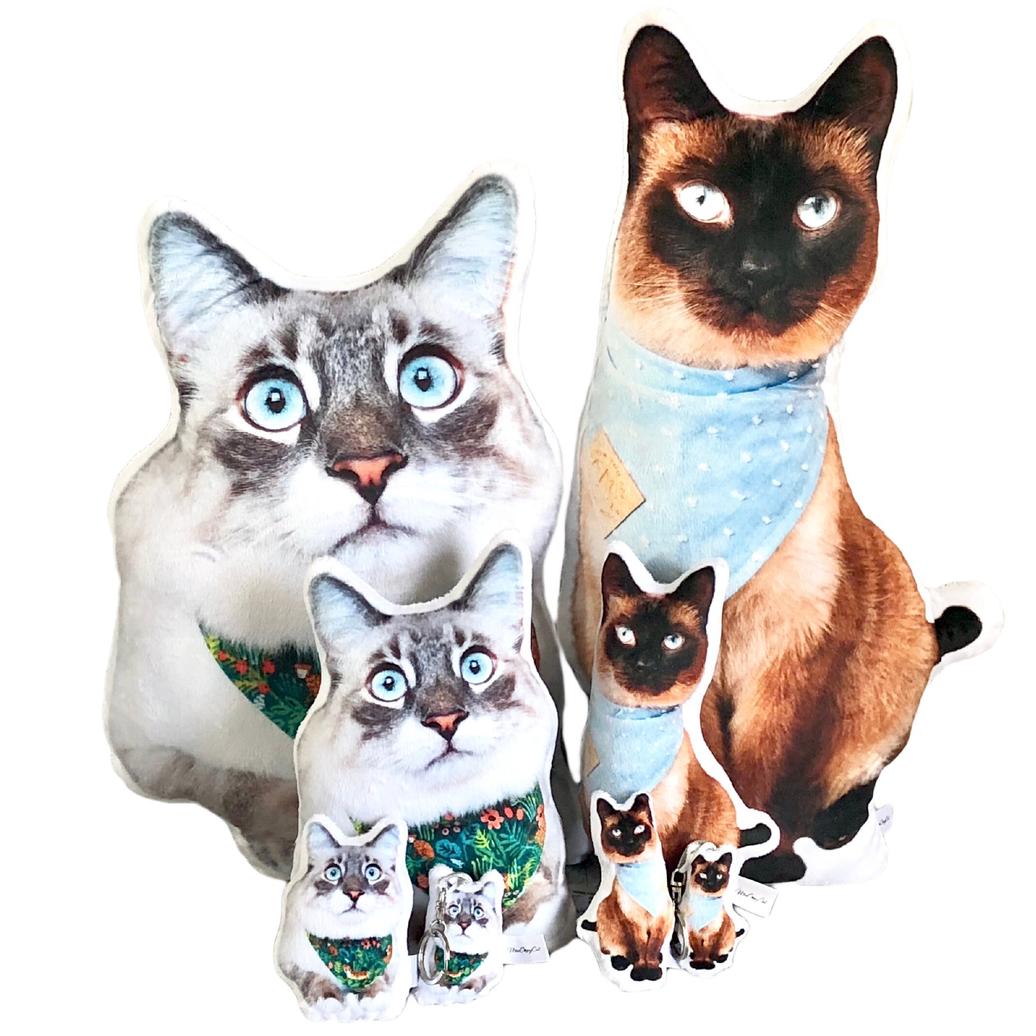 custom cat shaped pillow