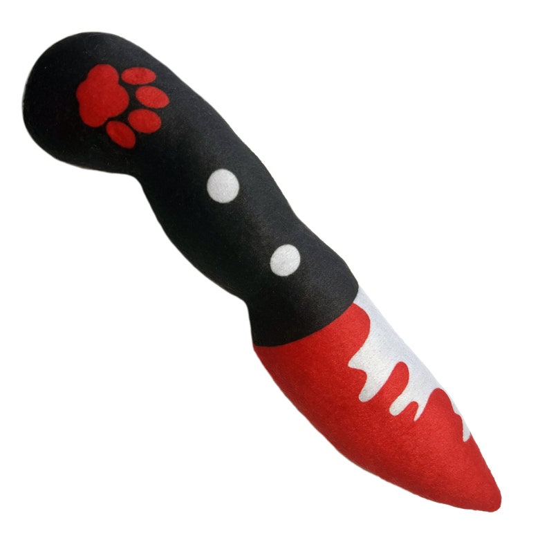 Bloody Knife Catnip Toy the ORIGINAL Bloody Knife Refillable Etsy