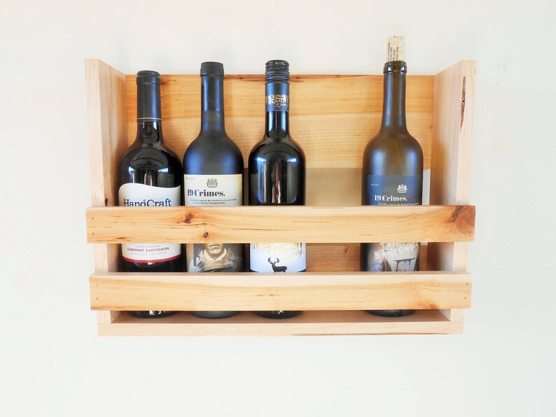 Custom Built Wine Racks Wooden Wine Racks Wall Mount Wine Etsy