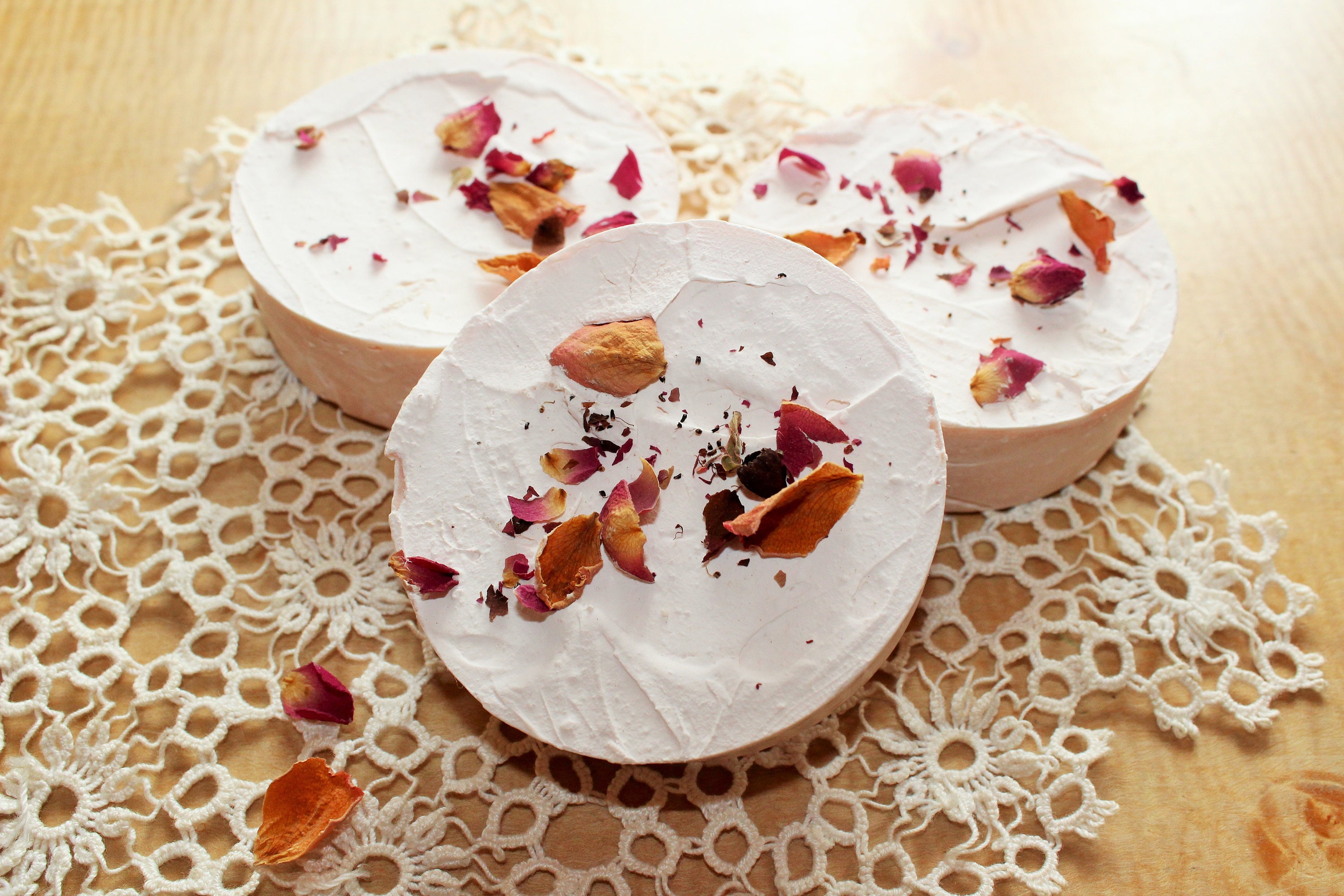 Rose Brine Bar/Handmade Cold-Pressed Soap/Organic Soap ...