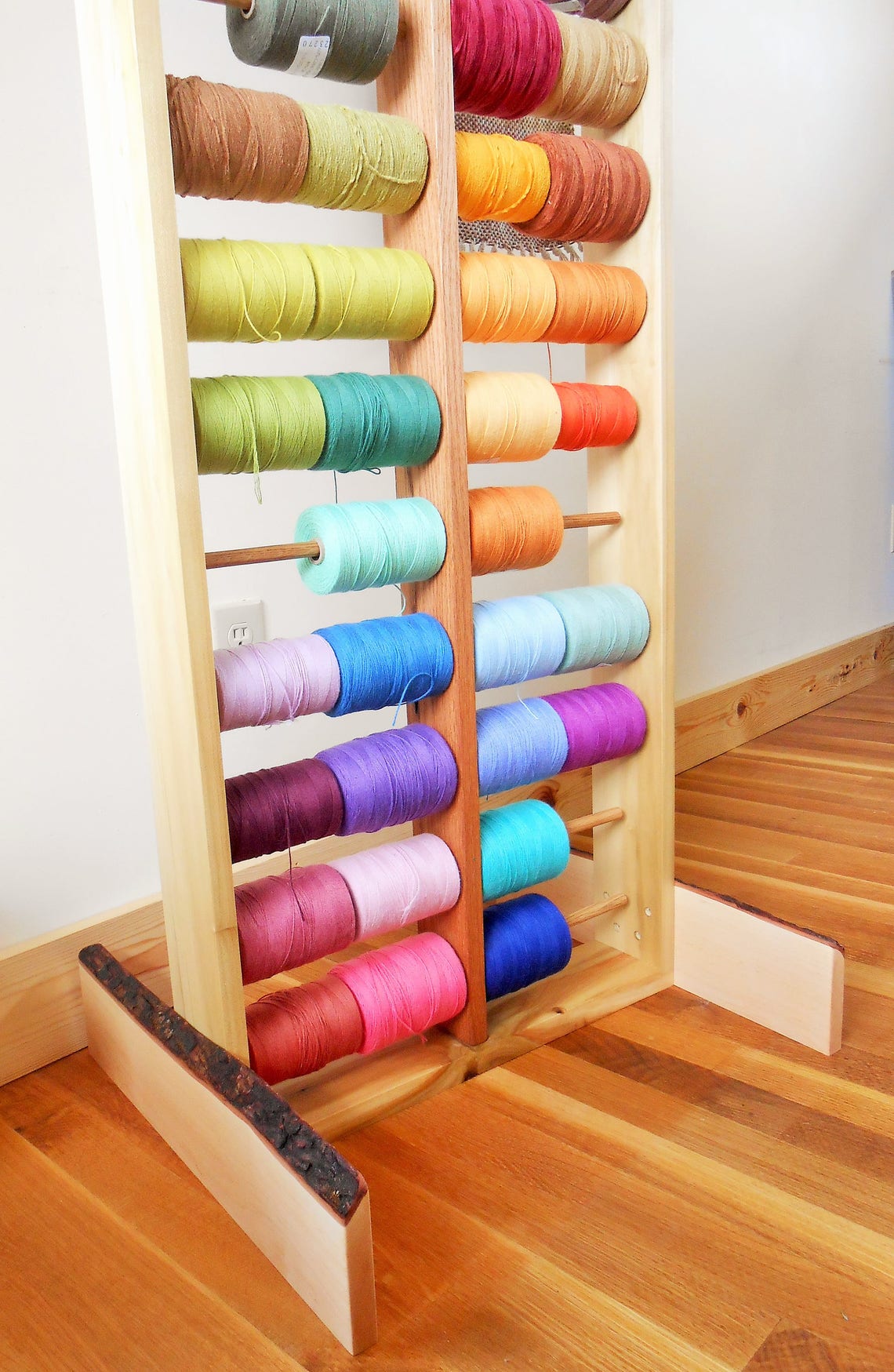 Weaving Winding Station/weaving Spool Rack/weaving Cone - Etsy