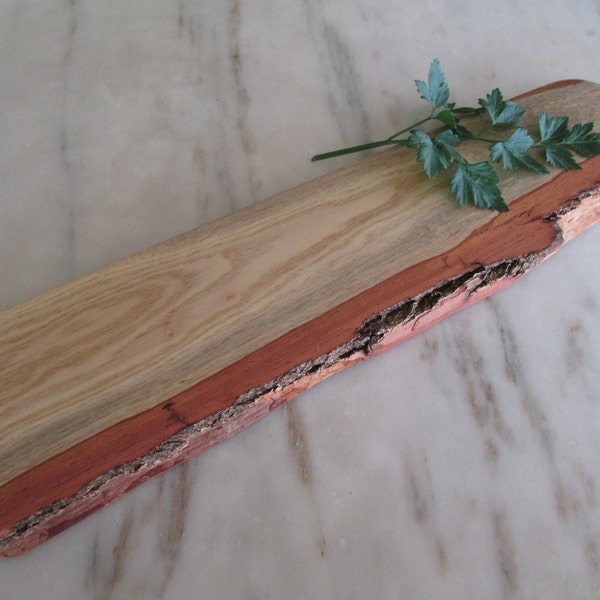 Horse-logged Natural Edge/Raw Edge/Live Edge Sassafras Cutting/Serving Board
