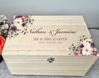 Wedding Memories Musical Sentiment Keepsake Box Personalised Wedding Memories Musical Sentiment Keepsake Box Personalised