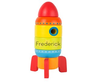 wooden space toys