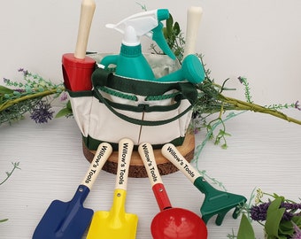 personalised childrens gardening set