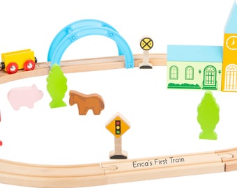 personalised toy train