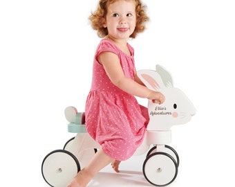 personalised wooden ride on toys