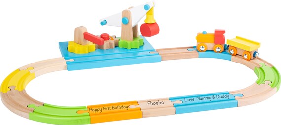 personalised toy train