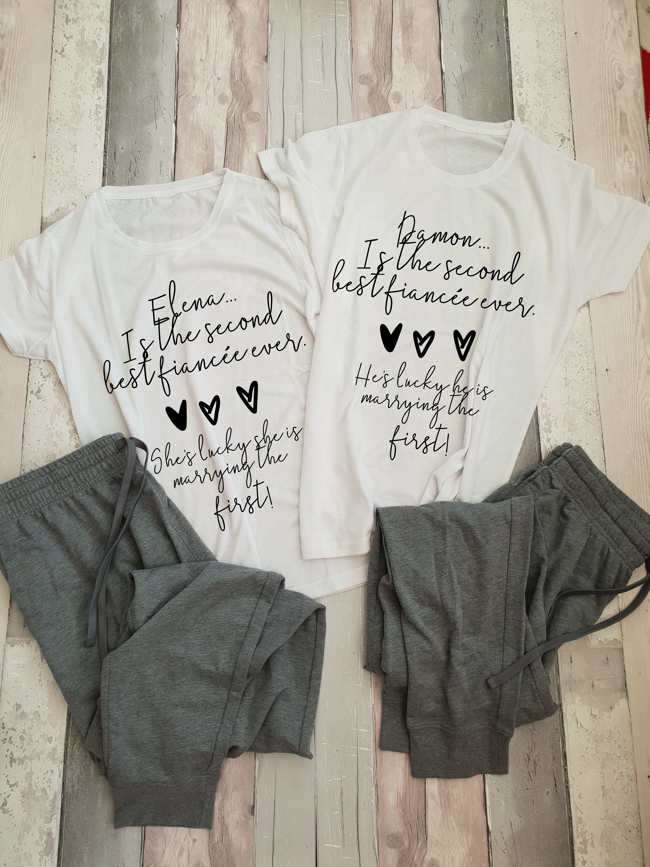 Matching Husband And Wife Pyjamas Mr and Mrs Pjs Funny Etsy