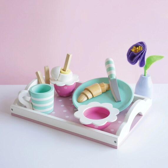 personalised wooden tea set