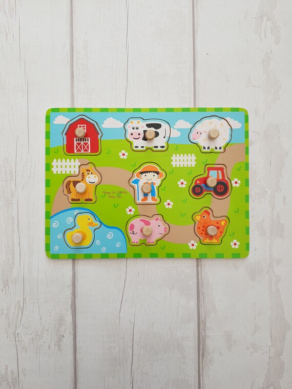 personalised wooden puzzle set