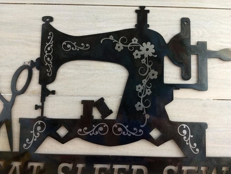 Personalized Sewing Room Sign Sewing Room Sign Craft Room Sign Personalized Gift for Seamstress Seamstress Gift Sewing Room Wall Art