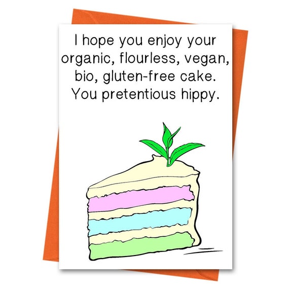 Carte Danniversaire Drole Vegan Anniversaire Carte Vegan Etsy Carte Danniversaire Drole Vegan Anniversaire Carte Vegan Etsy