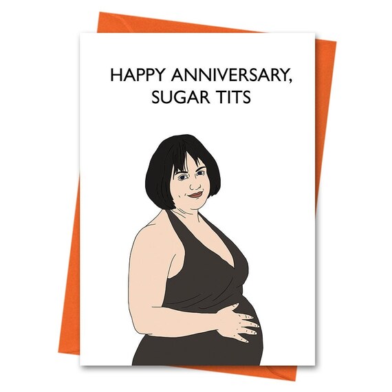 Funny Gavin & Stacey Valentines Day Birthday Anniversary Card Nessa Means IN08