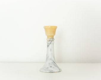 Vintage marble candlestick