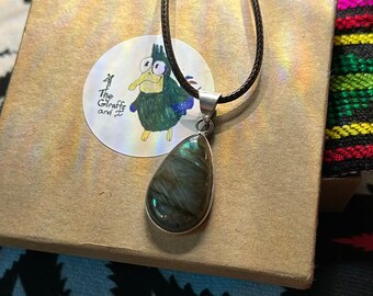 Labradorite pendant