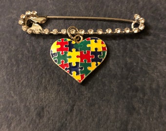 Autism Awareness pin