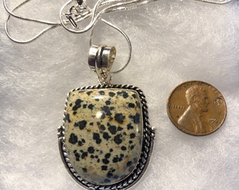 Dalmatian Jasper Necklace