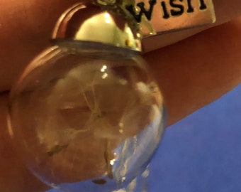 Make A Wish-Dandelion pendant