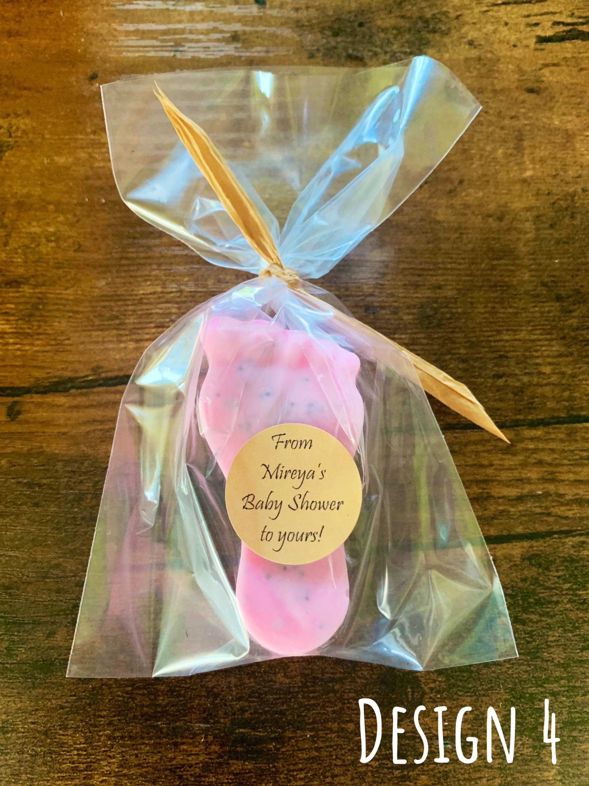 Baby Shower Soap Favor Natural Exfoliate Baby Feet Soap Etsy