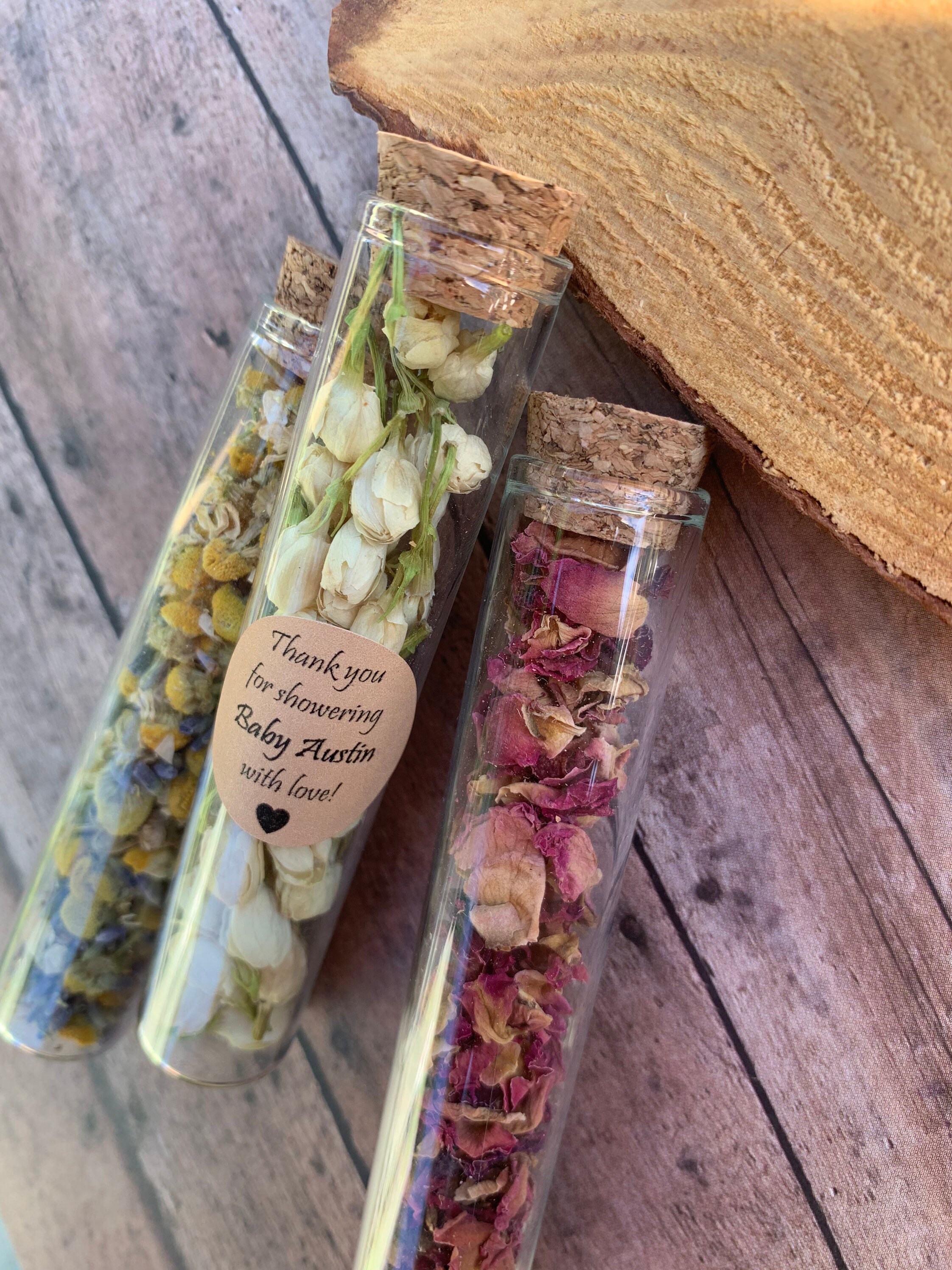 Baby Shower Favor Tea Favor Eco Friendly Herbal Tea Rustic Etsy