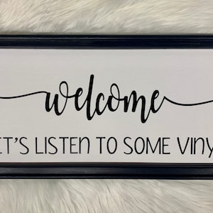 Welcome Sign - Vinyl Records