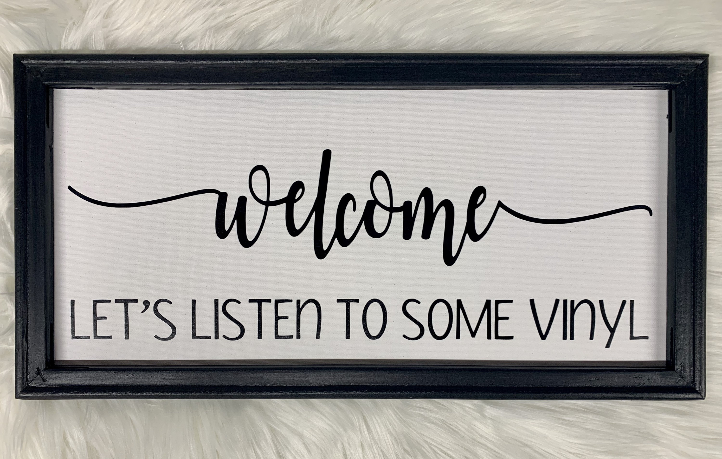 Welcome Sign - Vinyl Records - Etsy