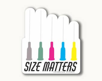 Size Matters Decal