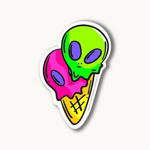 Out of this World Ice Cream Decal 001