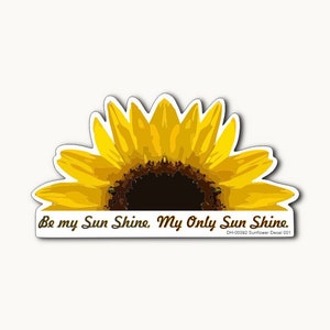 Sonnenblume Aufkleber