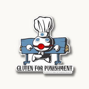 Gluten For Punishment Decal 001