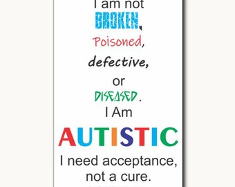 Autism Acceptance Decal