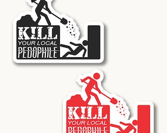 Pedophile Decal