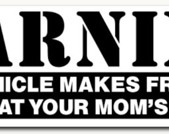 Warning - Frequent Stops at Mom's House