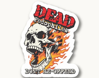 Dead Pedophiles Decal 001