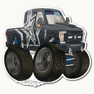 Super Truck Decal - RBP Rolling Big Power