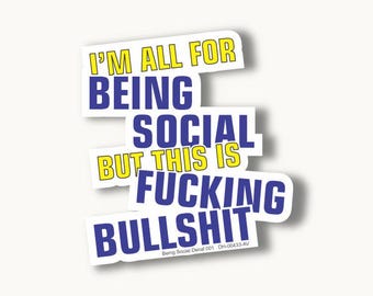 Being Social Decal 001