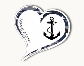 Navy Mom Decal 001