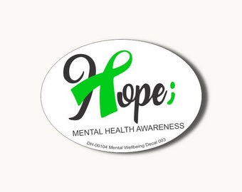 Mental Wellbeing Decal 003