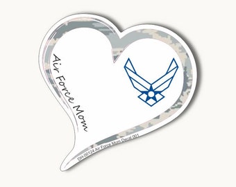 Calcomanía de Mamá de la Fuerza Aérea 001