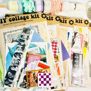 Plus de 80 pièces vintage en papier mélangé éphémères | Journal de bordel papercraft avec collage vintage, collage mural, kit de scrapbooking smashbook vieux livre