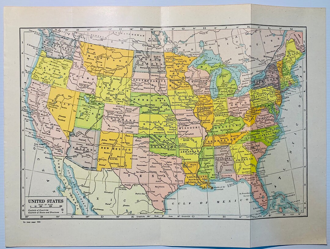 Old Map of America, America Map, USA Map, Map of USA, Map of United States, Old  Maps, Old Map Print, Antique Map, Poster Map, 1839 - Etsy UK